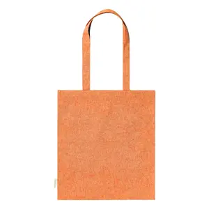 Borsa shopper in cotone riciclato 140 gr, merchandising sostenibile - Product Image 2