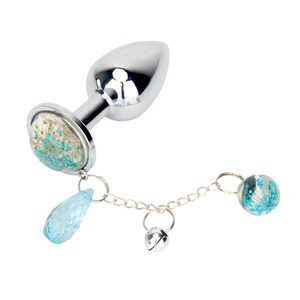 الأزواج يمزح أدوات الكبار الشرج الجنس اللعب الفاخرة الفضة مجوهرات المعادن الشرج المهبل المكونات <span class=keywords><strong>ButtPlug</strong></span> للنساء الاستمناء الإناث - Product Image 1