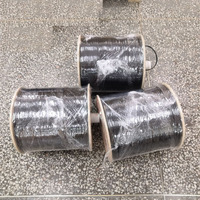Rollo de 2 km de Cable de Fibra Óptica de Acometida FTTH para Exteriores con FRP de 1 o 2 Núcleos, Monomodo para Interiores LSZH y Aéreo de 1 Núcleo