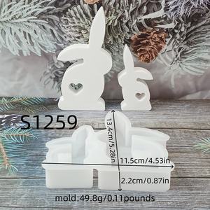 Molde de silicona artesanal Kingnoo para resina, forma irregular, 1 pieza, estilo DIY, adornos decorativos, herramientas para pasteles, en stock, Hebei - Product Image 3