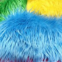 Vente en gros de tissu en fausse fourrure de 6 cm de longueur pour la décoration, les jouets, les vêtements, les textiles de maison, les tapis