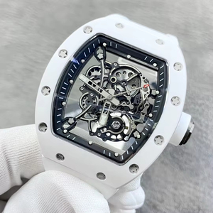 2026 New Men's 055 Automatic Skeleton Mechanical <b>Watch</b> Ceramic Case Sapphire Crystal Luxury Designer Wristwatch OEM - Product Image 3