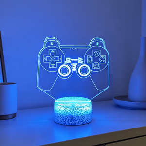 Customized 3D Game Room Desk Lamp Console Game LED Desk Lamp <b>for</b> Home and Office Decoration - Product Image 6