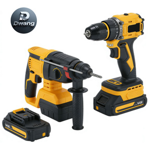 Trapano a Percussione Elettrico Professionale Senza Spazzole e Senza Fili, Portatile per Costruzioni e Ristrutturazioni - Product Image 5