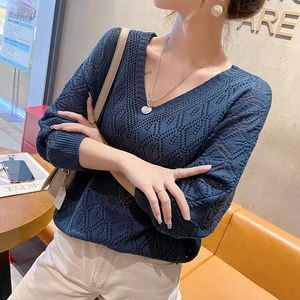Cardigan lavorato all'uncinetto con scollo a V per primavera ed estate, vestibilità ampia, sottile, <span class=keywords><strong>top</strong></span> corto da donna. - Product Image 4