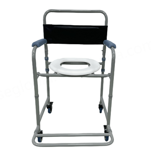 Silla de Inodoro CAREME CA603S Directo de Fábrica, de Acero, Altura Ajustable, Plegable, Capacidad de 120 kg, Cuidado Médico, Cuidado de Ancianos, Discapacitados - Product Image 1