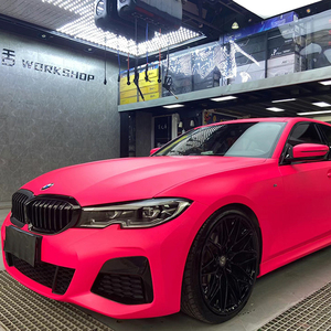 Film de covering automobile ultime, vinyle rose fluorescent à changement de couleur, autocollants pour voiture - Product Image 1