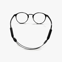 Cordon antidérapant personnalisé pour lunettes de sport, sangle réglable en silicone pour lunettes de soleil