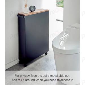 ชั้นวางของในครัว <span class=keywords><strong>Predo</strong></span> สไตล์ยุโรปแบบมินิมอล ชั้นวางของแคบหลายชั้น แบบกึ่งปิด ประหยัดพื้นที่ วัสดุโลหะ ประกอบง่าย - Product Image 4