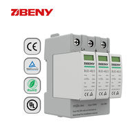 Système de protection contre la foudre BENY PV DC SPD EN 61643-31 T2 Type 3P 1000V 40KA Dispositif de protection contre les surtensions BUD-40/3 IP20 5 ans