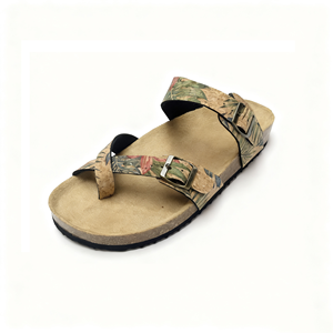 Nuevas Sandalias de Corcho con Doble Hebilla para Hombre y Mujer Verano 2024, Cómodas para Exteriores y de Cuero - Product Image 5