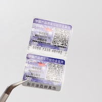 Etiquetas de código de barras de impresión personalizada, pegatinas de código qr, sello caliente, calcomanía de código qr, pedido, etiqueta a prueba de agua, oem