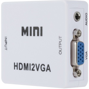 Mini convertidor HDMI2VGA Full HD 1080P con salida de audio para monitor y proyector - Product Image 4