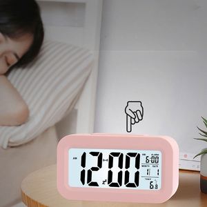 SY274 Smart Loud Alert <b>Digital</b> Desktop Alarm <b>Clock</b> for Bedside Home Decorative Living Room Student School - Product Image 4