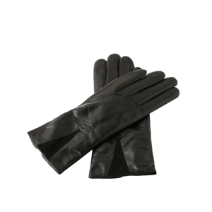 Produttori all'ingrosso personalizzabili guanti in pelle da donna con le dita, alla moda guanti invernali in pelle di pecora - Product Image 3