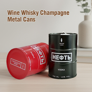 Trong Kho Nga Kim Loại Có Thể 700Ml Vodka Nước Giải Khát Giành Chiến Thắng Có Thể Niêm Phong Thực Phẩm Cấp Vòng Rượu Vang Tin Có Thể Nhà Máy Cung Cấp - Product Image 3