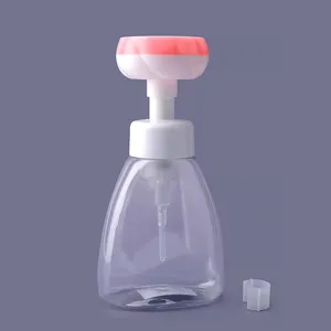 Wholesale Neutral Customizable Eco Friendly Cute High Quality Modern Yuyao Foaming Soap Dispenser Pump Bottle Flower