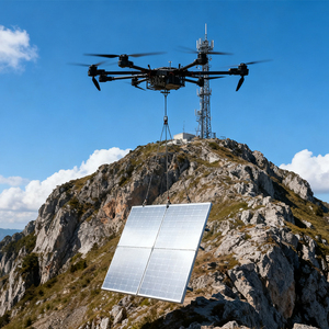 Drone logistique de levage lourd, charge utile de 150 kg, UAV à 8 axes, longue endurance, stabilité RTK, transport de marchandises à haute efficacité, télécommande 4K UHD - Product Image 1