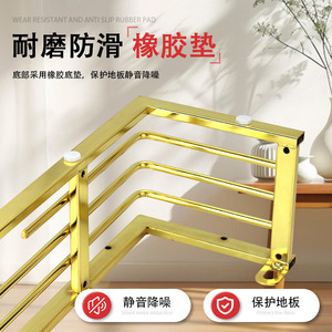 Furniture Frame E040 <b>Gold</b> Metal <b>Sofa</b> Support Contemporary Design Durable - Product Image 5