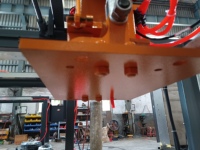 Machine automatique de chargement et de déchargement de dalles de pierre 3 kW 380 V, longueur 2400 mm, épaisseur 50 mm, avec moteur et pompe à engrenages pour le traitement du granit et du marbre