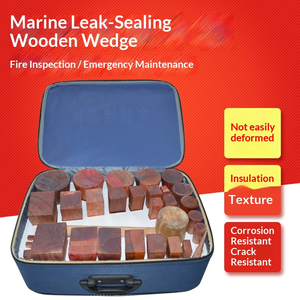 Emergency Wooden Plugging <b>Wedge</b> Kit Hazmat Leak Sealing Rescue Tool <b>Set</b> Wood Stopper Repair Equipment for Oil Water Chemical Tan - Product Image 1