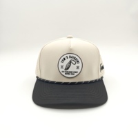 5 Panneaux Prix Usine Logo Personnalisé Patch En Caoutchouc Étanche Gorras Motif Personnalisé Corde Casquettes De Baseball Petit quantité minimale de commande Chapeaux De Golf
