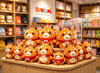 Peluche OEM de haute qualité en tissu doux pour enfants, idéale comme cadeau promotionnel d'entreprise