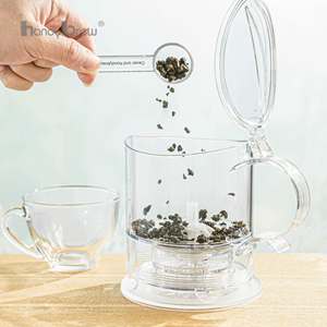 Nuevo Infusor de Té Portátil Transparente y Compacto de Tritán con Capacidad de 440 ml para Viajes y Campamentos al Aire Libre - Product Image 2