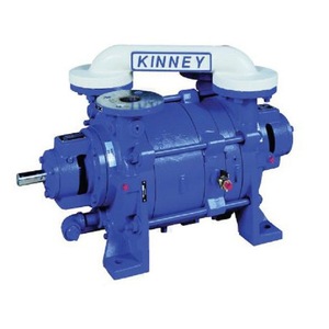 Bomba de Vacío de Válvula Deslizante de Dos Etapas KINNEY, Tipo Pistón, Uso Industrial, Cuerpo de Hierro Fundido, Accionada por Motor - Product Image 5