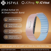 JCVital 2501 SDK APL OEM ODM Smart Fitness Activity Band con monitoraggio della frequenza cardiaca 24 ore su 24, braccialetto per la salute, multi-sport e monitoraggio del sonno