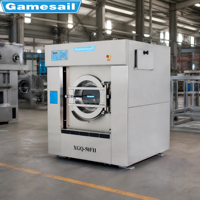 Laveuse-essoreuse industrielle XGQ-50FII en acier inoxydable, équipement de blanchisserie commercial pour hôtels et hôpitaux
