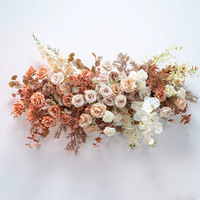 Ensemble de fleurs artificielles OBO 2026, 3 pièces, roses en soie, arrangement floral pour arche de mariage, centre de table, décoration d'événements