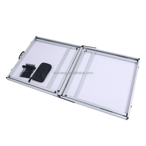 DINGXIANG Table de <span class=keywords><strong>ping</strong></span>-<span class=keywords><strong>pong</strong></span> moderne et durable en alliage d'aluminium miniature, 25 mm, pliable, avec raquettes et <span class=keywords><strong>filet</strong></span> pour une utilisation en intérieur/extérieur - Product Image 3