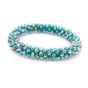 <span class=keywords><strong>Pulseras</strong></span> <span class=keywords><strong>de</strong></span> la Amistad Hechas a Mano con Cuentas <span class=keywords><strong>de</strong></span> Vidrio <span class=keywords><strong>de</strong></span> Nepal para Mujer - Product Image 4