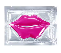 Soin des lèvres Hydraulique Private Label Sleeping Cherry Lips Beauté Collagène Cristal Bouche Rose Masque Colagen Lip Sheet
