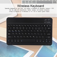 Kleine Leise Kabellose Tastatur für Computer/Desktop/PC/Laptop/Notebook/Smart TV – Reise- und Business-Tastatur