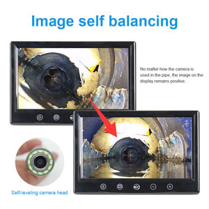 Caméra d'inspection de <span class=keywords><strong>canalisation</strong></span> télescopique avec câble de 10 m, 50 m, 100 m, caméra de <span class=keywords><strong>canalisation</strong></span> de 9 pouces, inspection de <span class=keywords><strong>canalisation</strong></span>, égout, OEM d'usine - Product Image 3