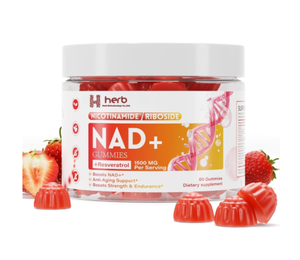 Bonbons NAD + de marque privée pour adultes Rajeunissement cellulaire Ongles forts Peau radieuse Immunité végétalienne à base de plantes Boost Endurance - Product Image 1