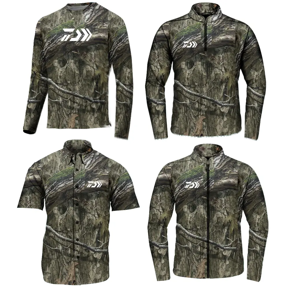 Warm fleece fabric camouflage reflective hunting jacket hunting wear hunting clothes