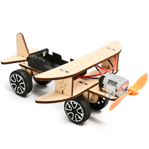 Kit Modello di Satellite Solare in Legno Personalizzato, Giocattolo Educativo STEM Fai-da-Te, Navicella Spaziale a Energia Solare per Bambini e Studenti - Product Image 4