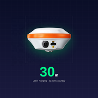 Récepteur GNSS RTK laser GEORISE R20L en gros pour levés topographiques, personnalisé, 1408 canaux, avec IMU, double caméra inclinable et projection de scène réelle en réalité augmentée