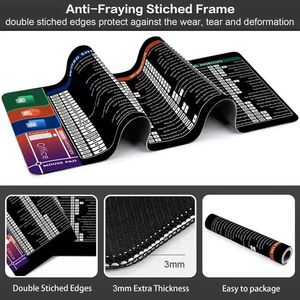 Hot bán không thấm nước văn phòng phím tắt bàn phím Mat kích thước lớn Chuột chơi game pad - Product Image 2
