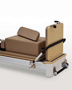 Reformer <span class=keywords><strong>de</strong></span> <span class=keywords><strong>Pilates</strong></span> Comercial <span class=keywords><strong>de</strong></span> Aluminio Edición Esencia para Estudio, Máquina Profesional para Estudio <span class=keywords><strong>de</strong></span> <span class=keywords><strong>Pilates</strong></span> - Product Image 4