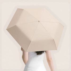 Sombrilla Plegable de 3 Pliegues y 6 Varillas, Estilo Japonés, Totalmente Automática, Ultraligera, Portátil, con Protección UV, para Todo Tipo de Clima - Product Image 3