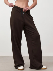 Autunno e inverno Casual <span class=keywords><strong>pantaloni</strong></span> sportivi <span class=keywords><strong>larghi</strong></span> da <span class=keywords><strong>donna</strong></span> con coulisse a vita alta nuovi <span class=keywords><strong>pantaloni</strong></span> sportivi personalizzati all'ingrosso - Product Image 3