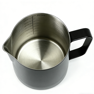 Brocca per Montare il <span class=keywords><strong>Latte</strong></span> in Acciaio Inox, Caraffa per <span class=keywords><strong>Latte</strong></span> Art, Brocca per Schiumare il Caffè, Tazza per <span class=keywords><strong>Latte</strong></span> Espresso da Barista, Accessori per Casa e Caffetteria - Product Image 5