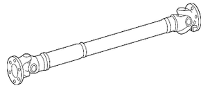 Arbre de transmission cardanique avant pour Mercedes Classe G W461, W463 Référence OE: A4634101302, A4604102218 - Product Image 3