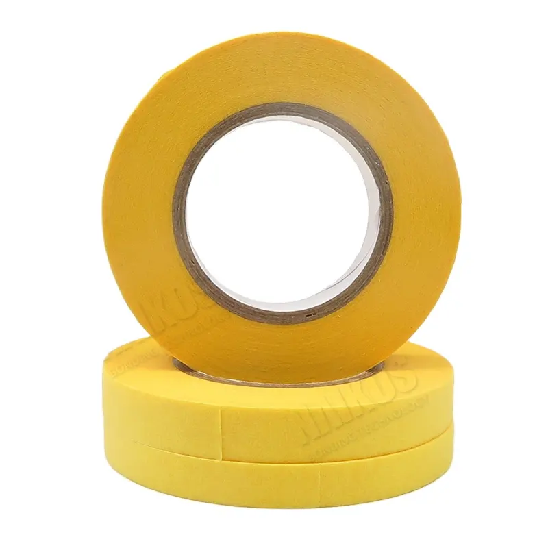 Yellow High Temperature Automotive Masking Tape