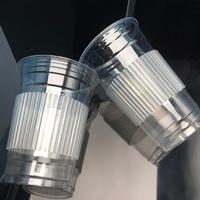 Gobelets en plastique PET jetables avec logo personnalisé 14oz 16oz Tasses de jus de boisson froide Thé à bulles Tasses à smoothie, yaourt, baies d'açaï avec couvercles