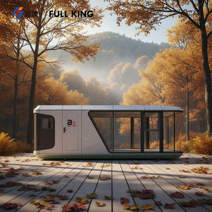 Casa Prefabricada Modular de Aluminio, Cápsula Espacial Inteligente, Casa Móvil para <span class=keywords><strong>B</strong></span>&<span class=keywords><strong>B</strong></span>, Oficina, Hospital, Habitación Turística - Product Image 5